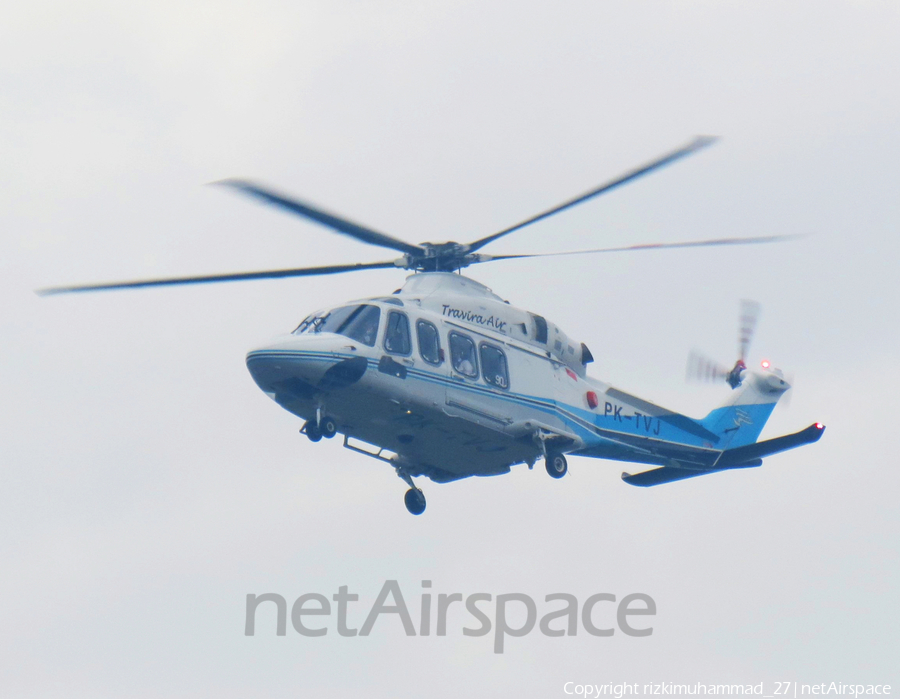 Travira Air AgustaWestland AW139 (PK-TVJ) | Photo 623441