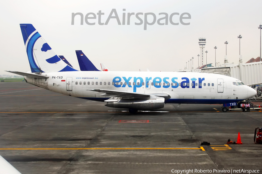 Express Air Boeing 737-284(Adv) (PK-TXD) | Photo 383263