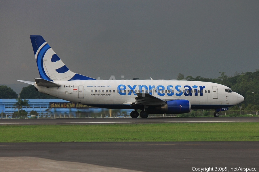 Express Air Boeing 737-5L9 (PK-TXG) | Photo 386241