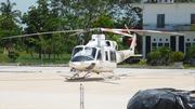 National Utility Helicopters Bell 412EP (PK-URB) at  Bagansiapiapi, Indonesia