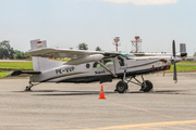 Susi Air Pilatus PC-6/B2-H4 Turbo Porter (PK-VVP) at  Syamsudin Noor International, Indonesia