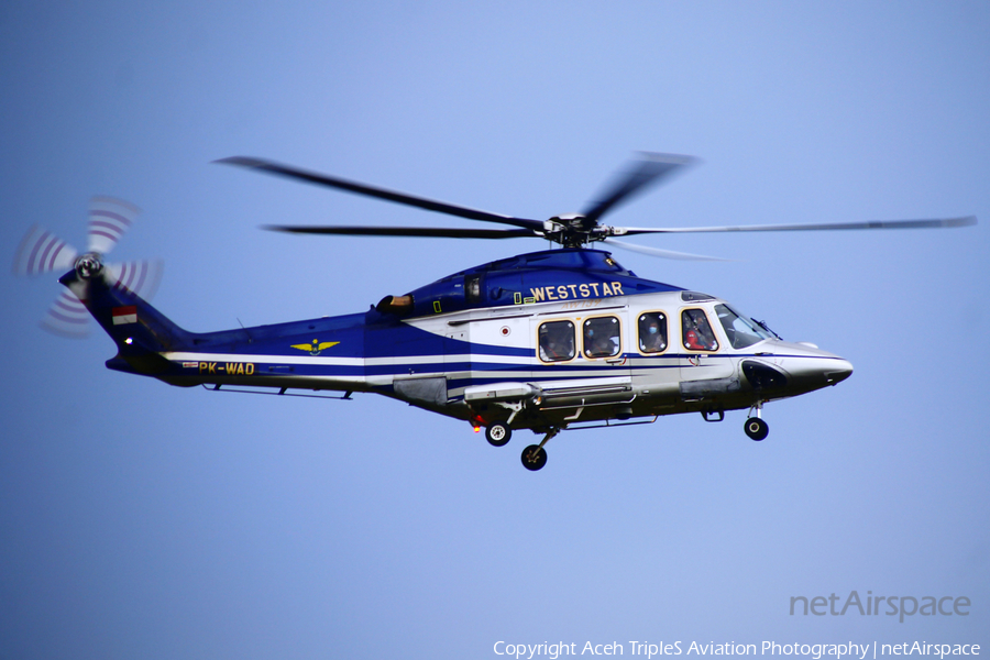 Weststar Aviation AgustaWestland AW139 (PK-WAD) | Photo 513197