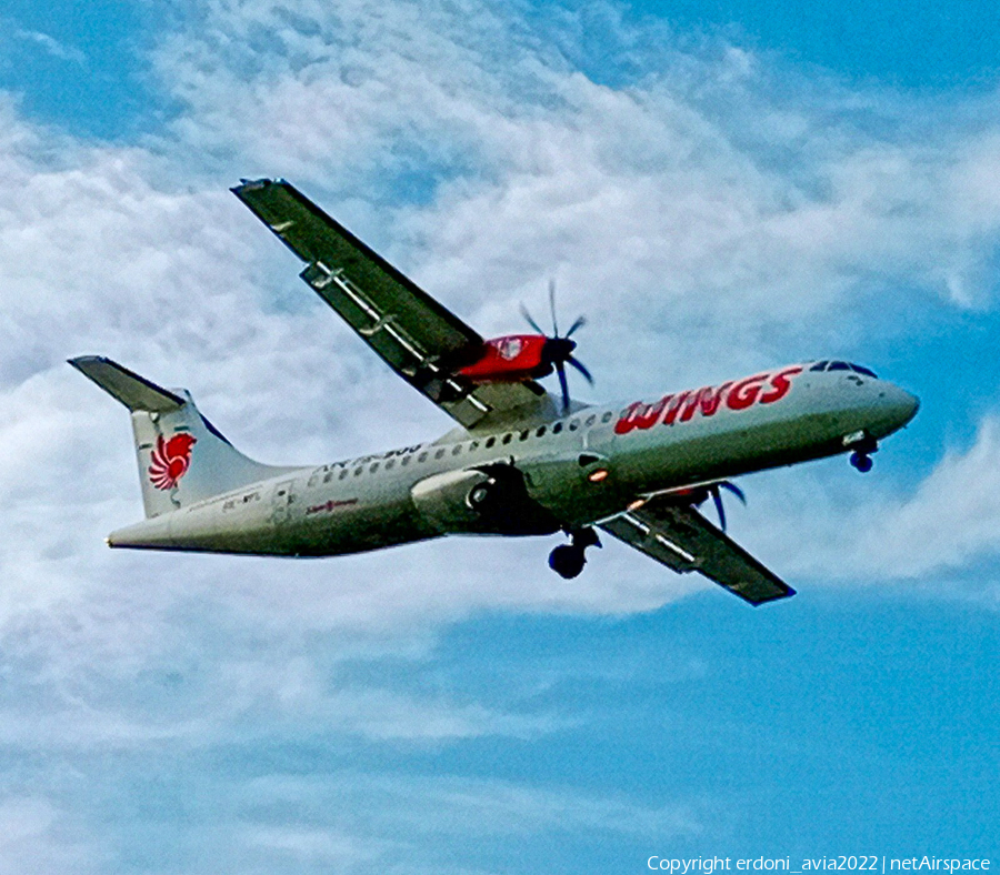 Wings Air ATR 72-500 (PK-WFL) | Photo 618330