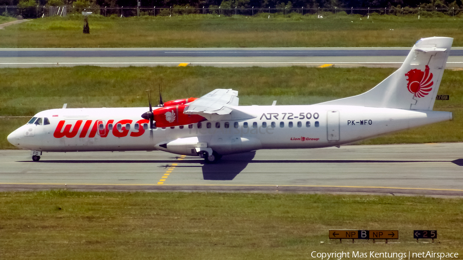Wings Air ATR 72-500 (PK-WFO) | Photo 469406