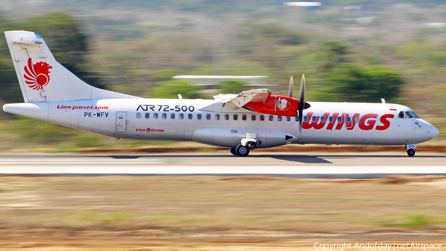 Wings Air ATR 72-500 (PK-WFV) | Photo 460024
