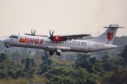 Wings Air ATR 72-500 (PK-WFZ) at  Syamsudin Noor International, Indonesia