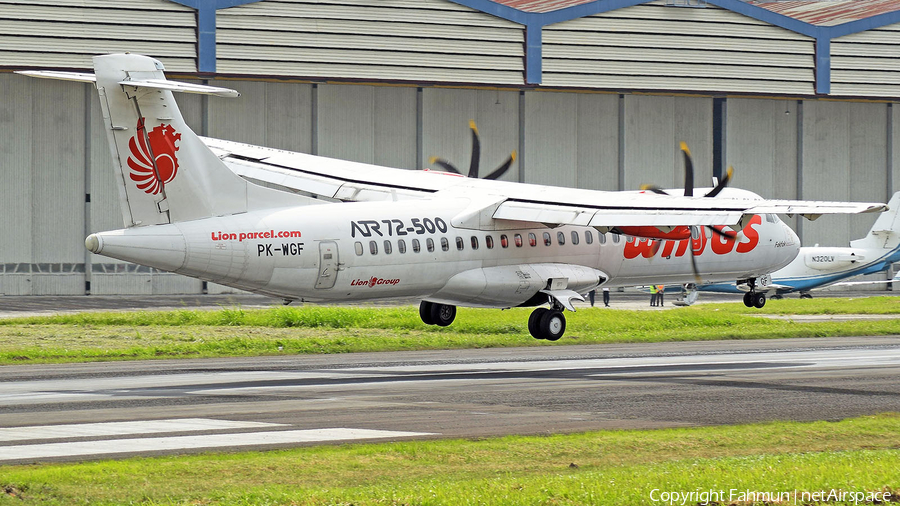 Wings Air ATR 72-500 (PK-WGF) | Photo 363380