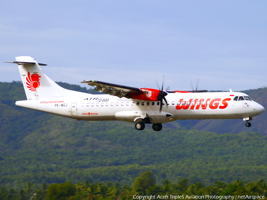 Wings Air ATR 72-600 (PK-WGJ) | Photo 511962