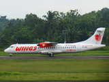 Wings Air ATR 72-600 (PK-WHI) at  Palembang - Sultan Mahmud Badaruddin II International, Indonesia