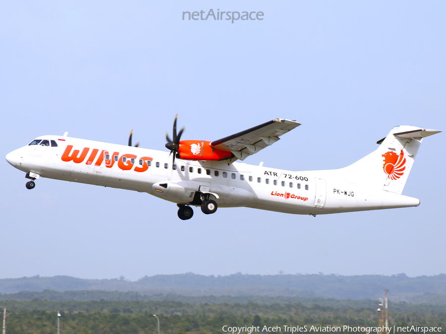 Wings Air ATR 72-600 (PK-WJG) | Photo 519030