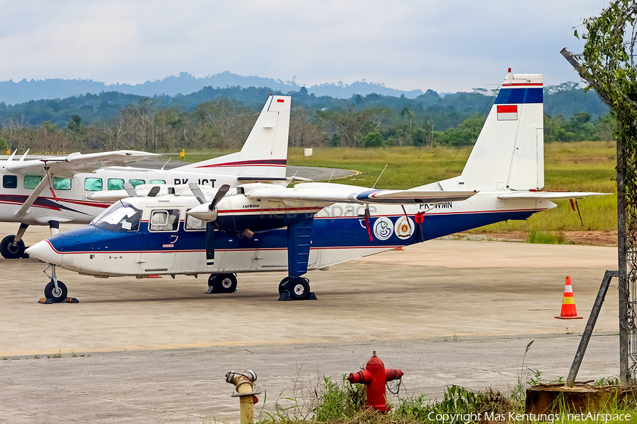 Wise Air Britten-Norman BN-2T Turbine Islander (PK-WMN) | Photo 459250