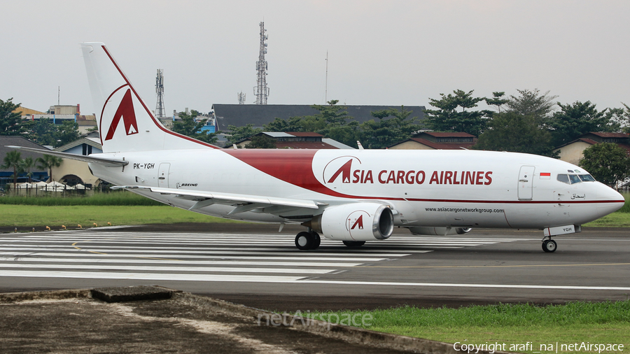 Asia Cargo Airlines Boeing 737-36N(SF) (PK-YGH) | Photo 479085