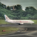 Asia Cargo Airlines Boeing 737-33A(SF) (PK-YGW) at  Balikpapan Sepinggan - International, Indonesia