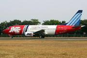 Trigana Air Service Boeing 737-322 (PK-YRA) at  Jakarta - Halim Perdanakusuma International, Indonesia