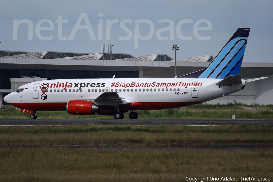 Trigana Air Service Boeing 737-3M8 (PK-YRD) | Photo 541769