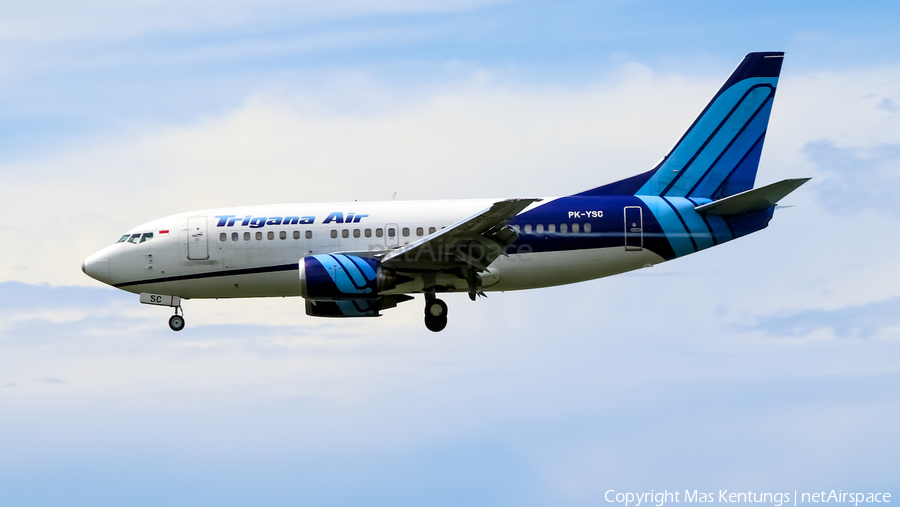 Trigana Air Service Boeing 737-59D (PK-YSC) | Photo 471609