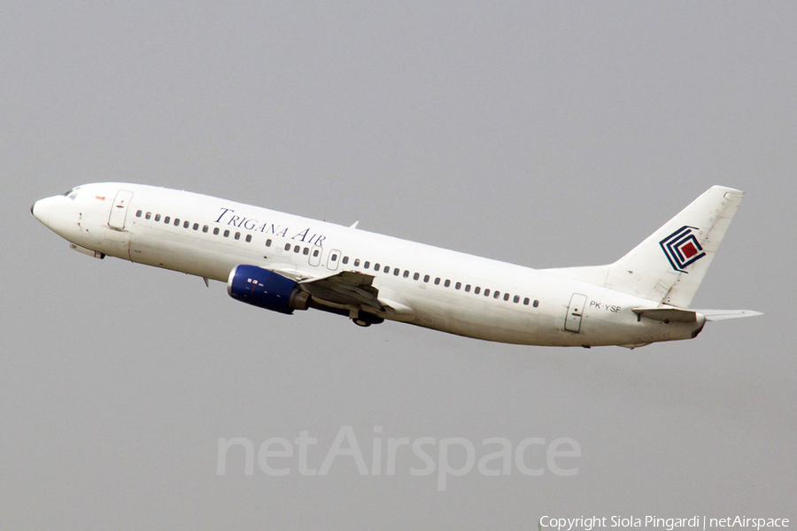 Trigana Air Service Boeing 737-4Y0 (PK-YSF) | Photo 360501