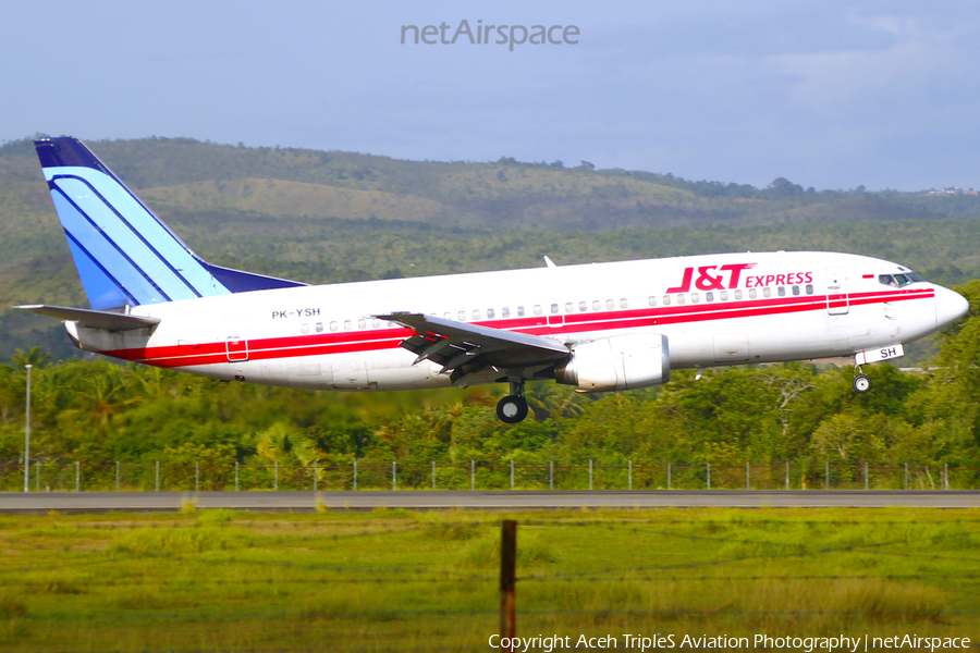 Trigana Air Service Boeing 737-3L9 (PK-YSH) | Photo 522922