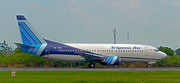 Trigana Air Service Boeing 737-3L9 (PK-YSH) at  Semarang - Achmad Yani International, Indonesia