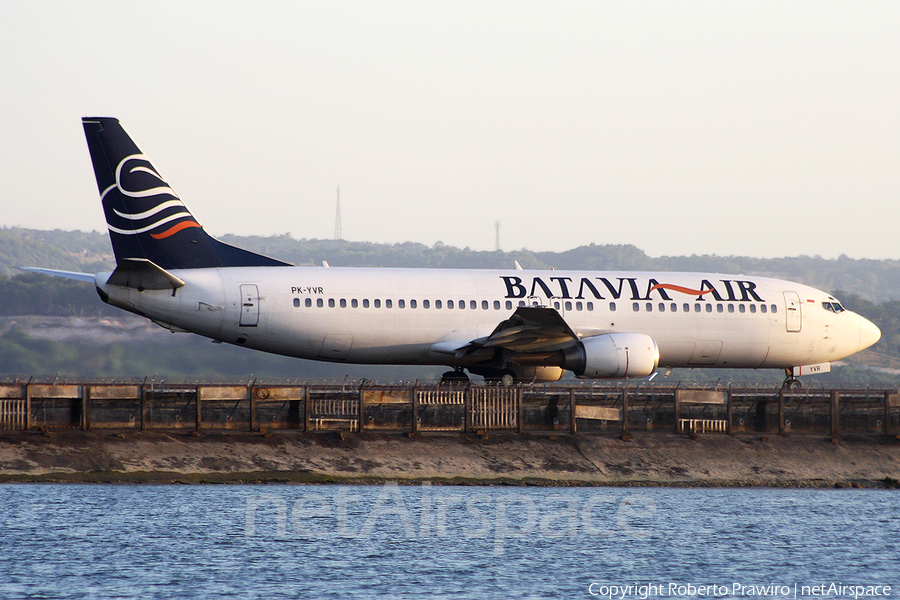 Batavia Air Boeing 737-4Y0 (PK-YVR) | Photo 447293