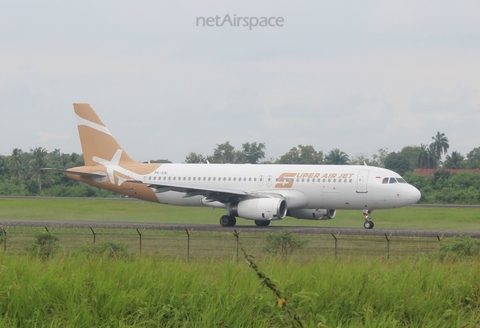 Super Air Jet Airbus A320-232 (PK SAI) at  Palembang - Sultan Mahmud Badaruddin II International, Indonesia