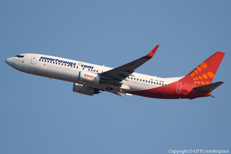 SmartWings Boeing 737-86N (VT-SPW) | Photo 415854