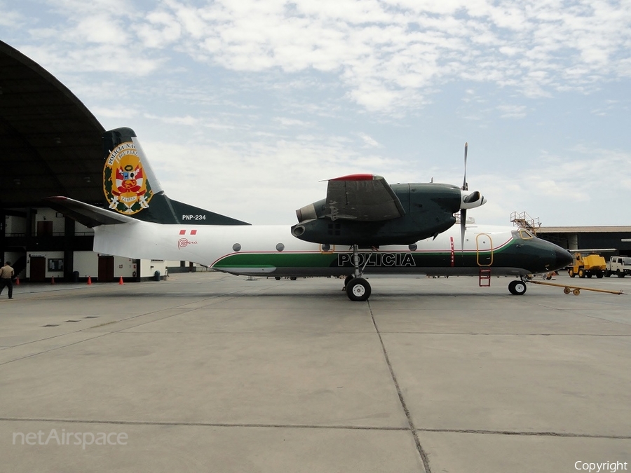 Peru - Policia Nacional Antonov An-32B (PNP-234) | Photo 26085