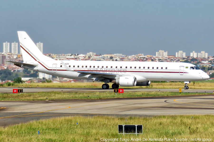 Companhia Vale De Rio Doce Embraer ERJ-190AR (ERJ-190-100IGW) (PP-ADV) | Photo 507824