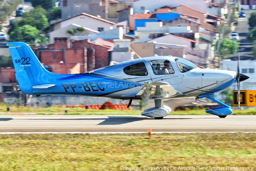 (Private) Cirrus SR22 Grand (PP-BEC) | Photo 524022