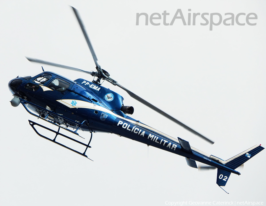 Brazil - Policia Militar do Estado do Rio de Janeiro Helibras HB350B2 Esquilo (PP-EMA) | Photo 331827