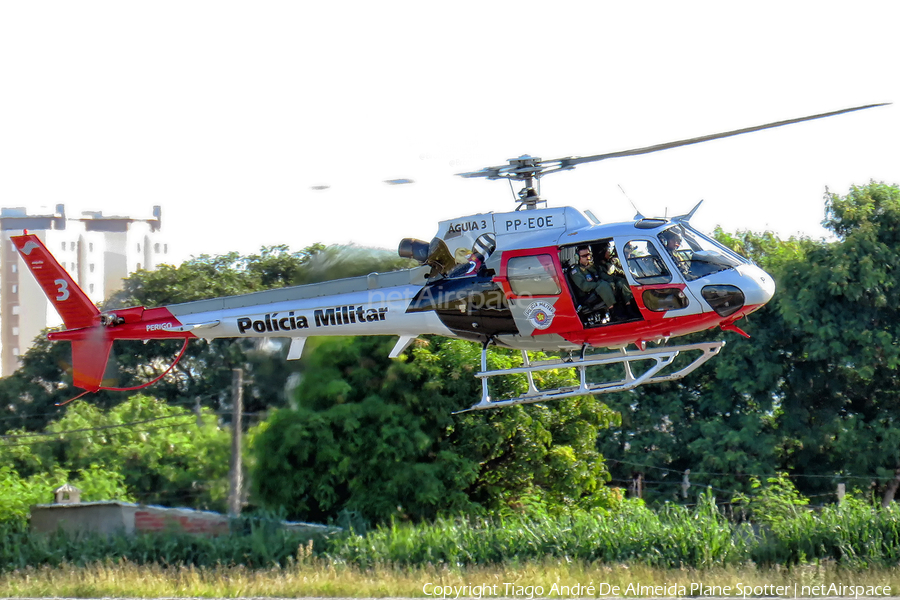 Brazil - Policia Militar de São Paulo Helibras HB350BA Esquilo (PP-EOE) | Photo 502285