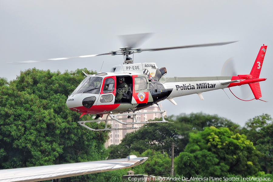 Brazil - Policia Militar de São Paulo Helibras HB350BA Esquilo (PP-EOE) | Photo 503418