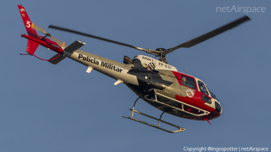 Brazil - Military Police Helibras HB350B2 Esquilo (PP-EOI) | Photo 398461