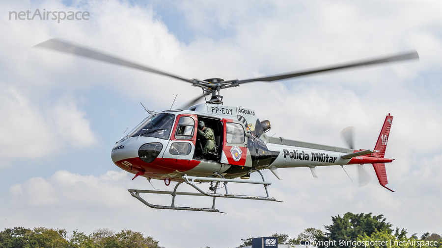 Brazil - Military Police Helibras HB350B2 Esquilo (PP-EOY) | Photo 398450