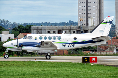 Brazil - Government of Mato Grosso do Sul Beech A100 King Air (PP-FOY) at  Sorocaba - Bertram Luiz Leupolz, Brazil