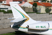 (Private) Dassault Falcon 2000EX (PP-MJC) at  Cascais Municipal - Tires, Portugal