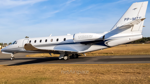 (Private) Cessna 680 Citation Sovereign+ (PP-MTE) at  Curitiba - Bacacheri, Brazil