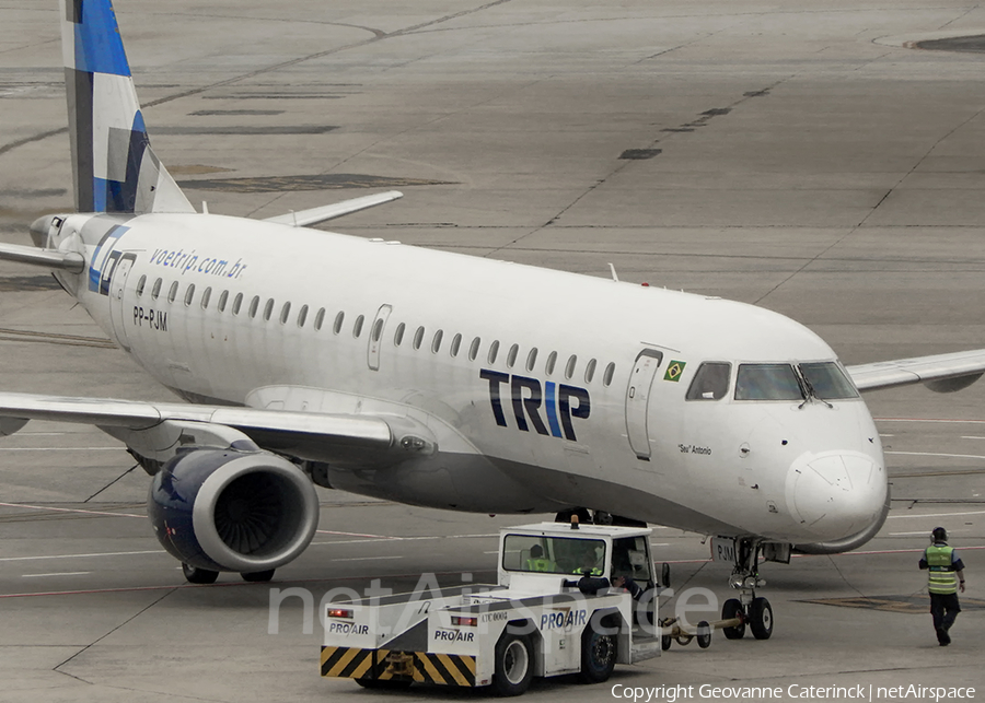 TRIP Linhas Aereas Embraer ERJ-190LR (ERJ-190-100LR) (PP-PJM) | Photo 393323