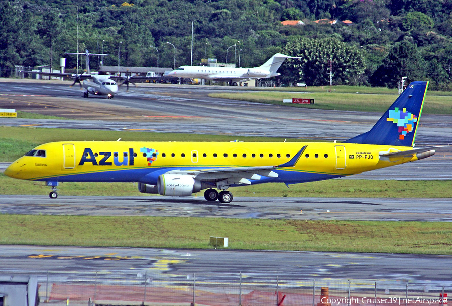 Azul Linhas Aereas Brasileiras Embraer ERJ-190LR (ERJ-190-100LR) (PP-PJQ) | Photo 143892