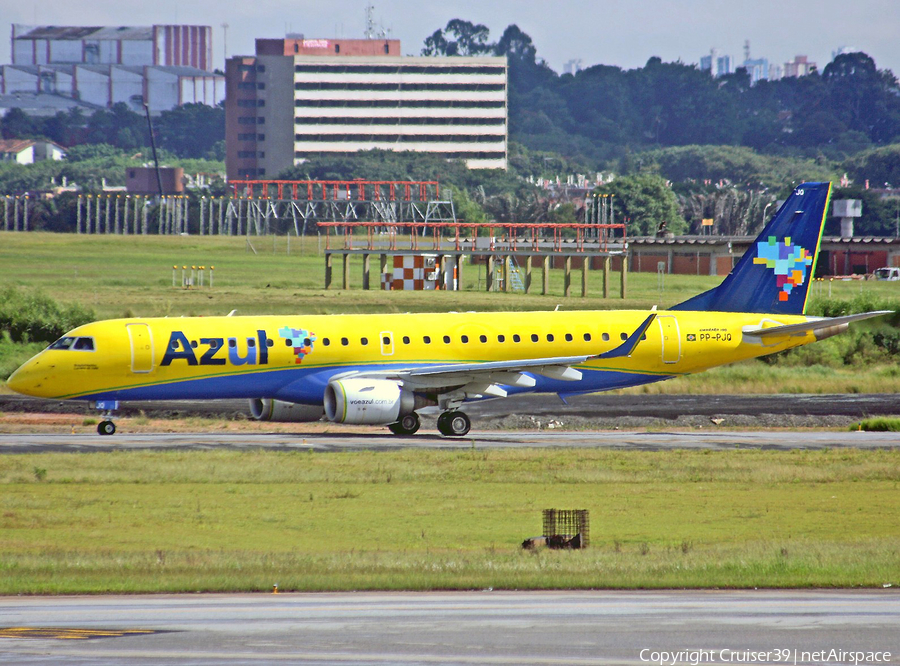 Azul Linhas Aereas Brasileiras Embraer ERJ-190LR (ERJ-190-100LR) (PP-PJQ) | Photo 143896