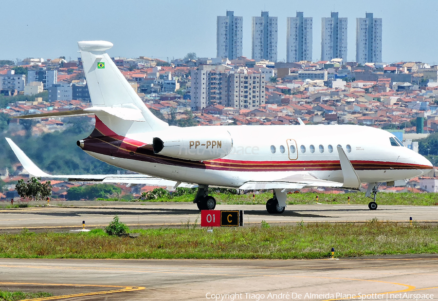 Colt Taxi Aereo Dassault Falcon 2000LX (PP-PPN) | Photo 566350