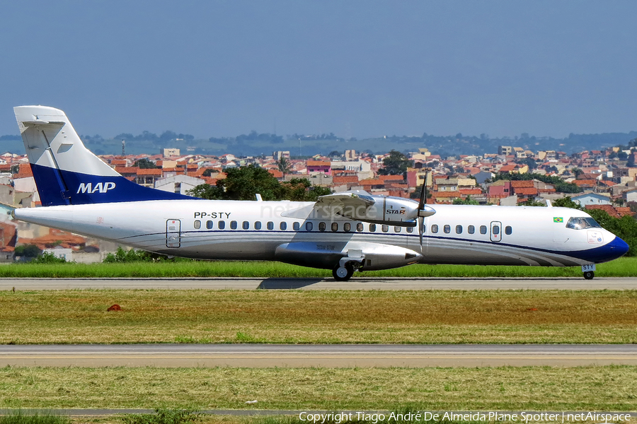 MAP Linhas Aéreas ATR 72-202 (PP-STY) | Photo 433386