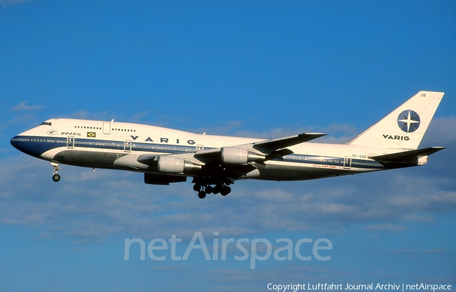 VARIG Brasil Boeing 747-341 (PP-VOB) | Photo 408835