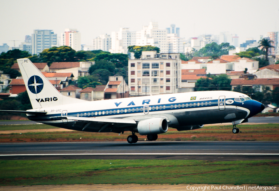VARIG Brasil Boeing 737-341 (PP-VPC) | Photo 72415