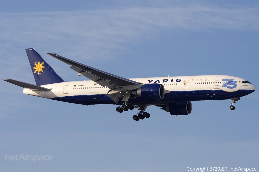 VARIG Brasil Boeing 777-2Q8(ER) (PP-VRA) | Photo 261010