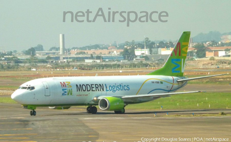 Modern Logistics Boeing 737-4Y0(SF) (PP-YBB) | Photo 331752