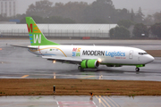 Modern Logistics Boeing 737-3Y0(SF) (PP-YBD) at  Lisbon - Portela, Portugal