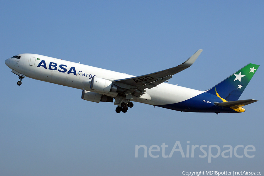 ABSA Cargo Boeing 767-316F(ER) (PR-ABD) | Photo 25567