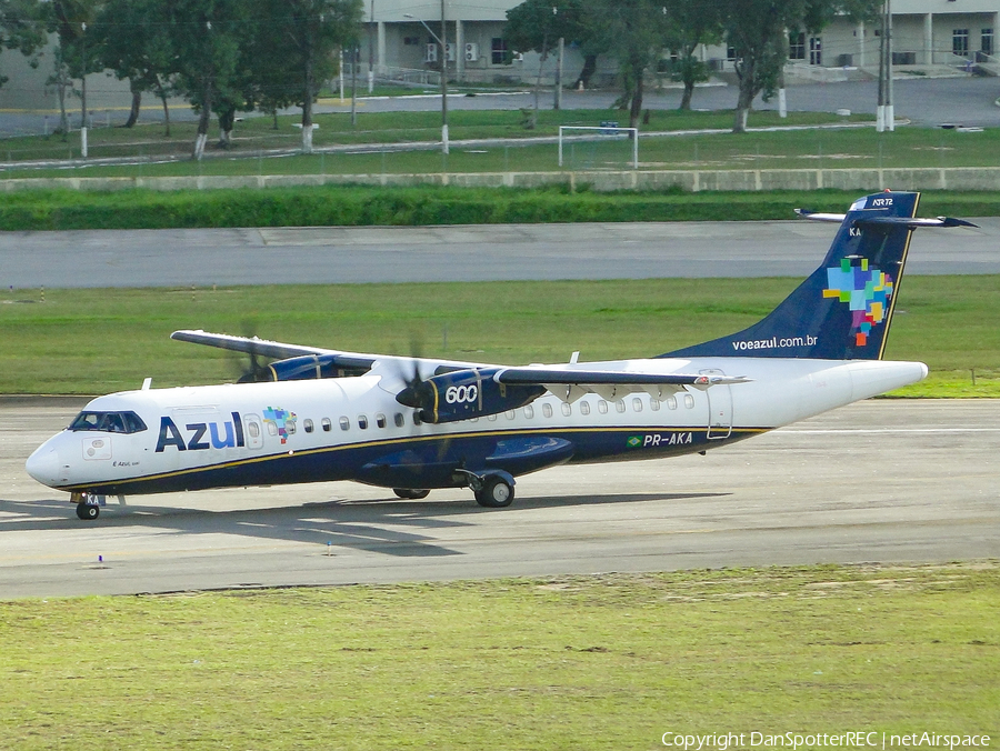 Azul Linhas Aereas Brasileiras ATR 72-600 (PR-AKA) | Photo 332695