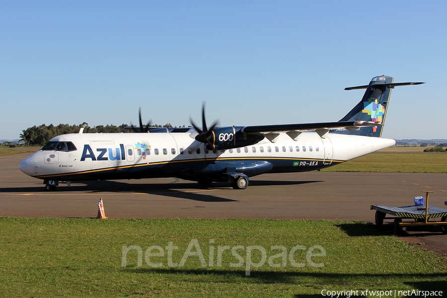 Azul Linhas Aereas Brasileiras ATR 72-600 (PR-AKA) | Photo 445925